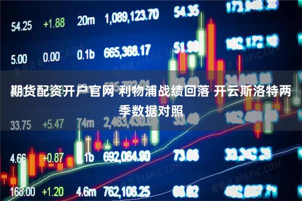 期货配资开户官网 利物浦战绩回落 开云斯洛特两季数据对照